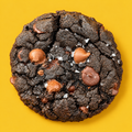 AI-styled Double Chocolate portrait based on our real cookie photography