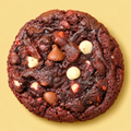 AI-styled Red Velvet portrait based on our real cookie photography
